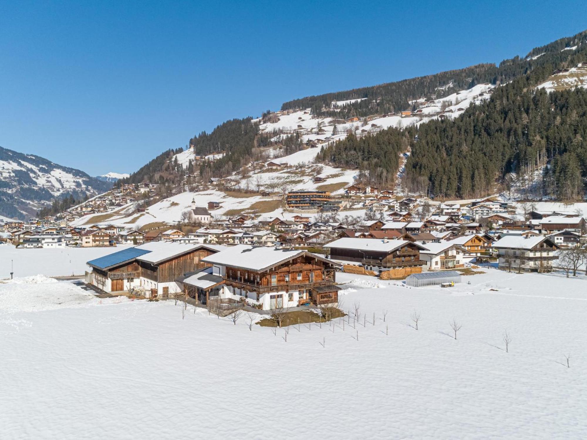 Blick Zum Mayrhofen Ramsau im Zillertal Exterior foto