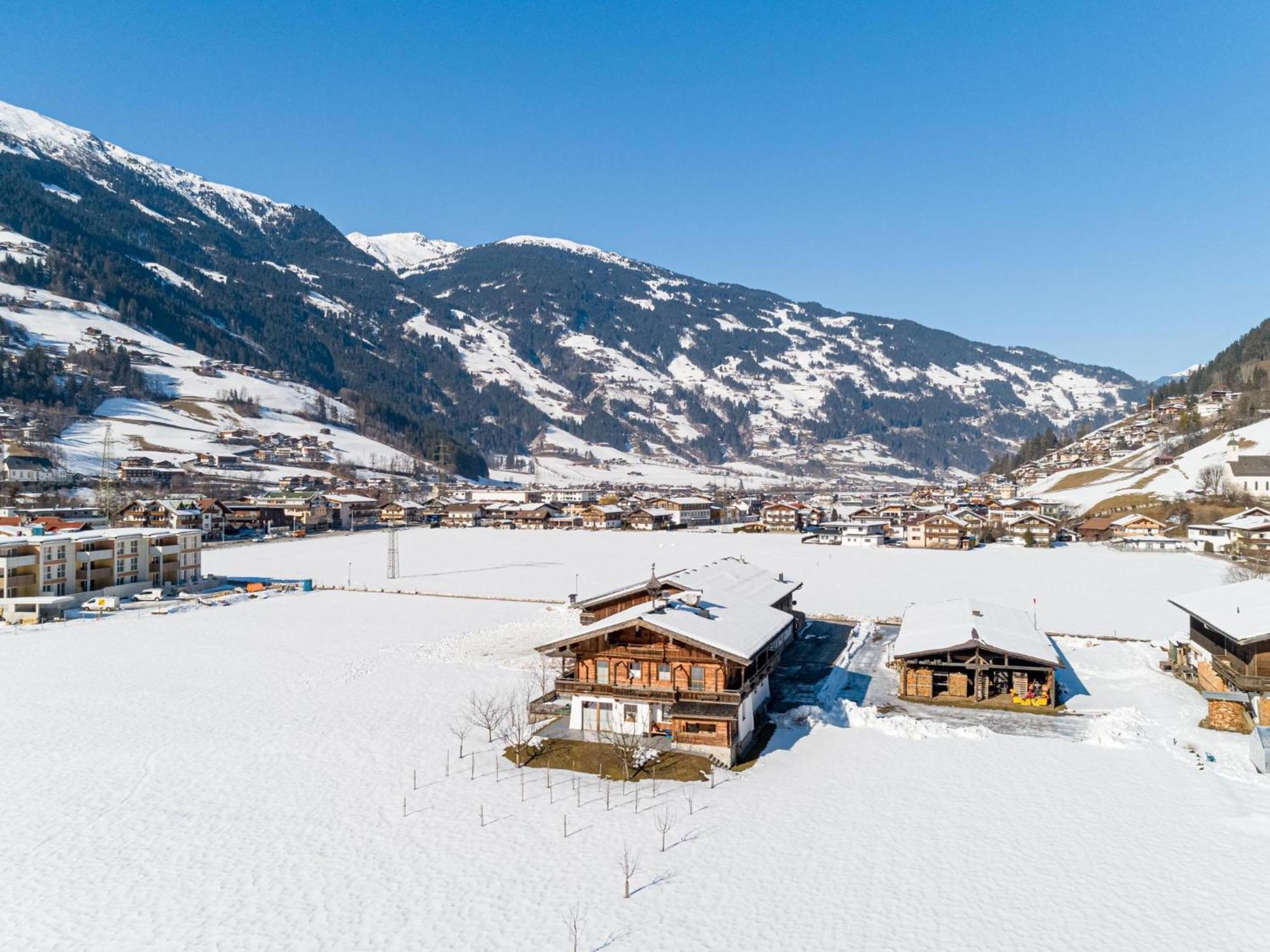 Blick Zum Mayrhofen Ramsau im Zillertal Exterior foto