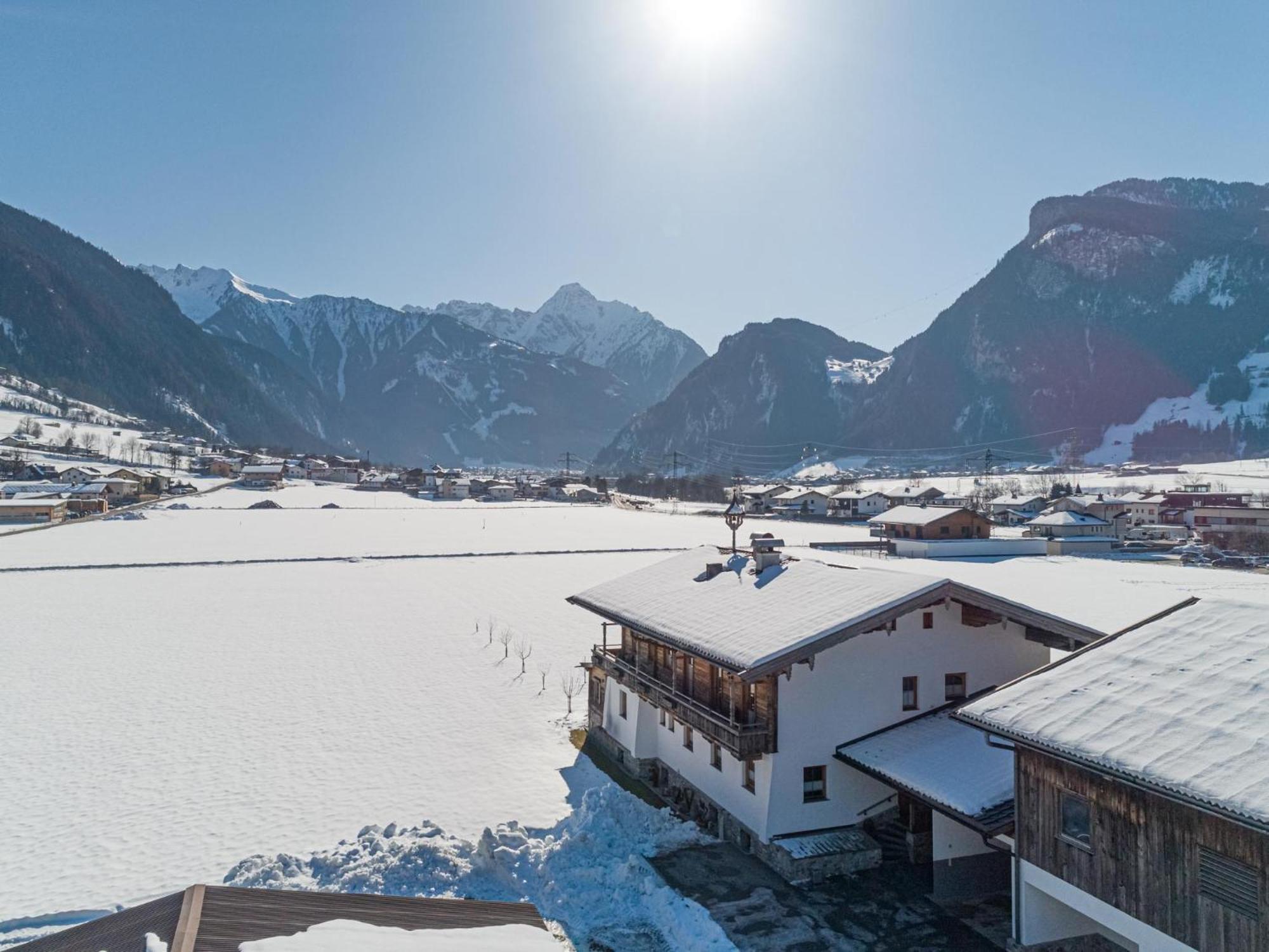 Blick Zum Mayrhofen Ramsau im Zillertal Exterior foto